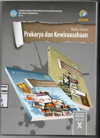 Image of Buku Guru | Prakarya dan Kewirausahaan | SMA/MA/SMK/MAK Kelas X