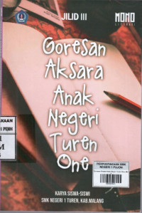 Image of Goresan Aksara Anak Negeri Turen One Jilid 3