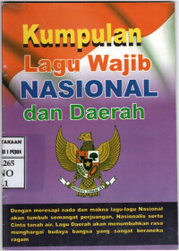 Image of Kumpulan Lagu Wajib Nasional dan Daerah