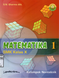 Image of MATEMATIKA 1 SMK KELAS X KELOMPOK NONTEKNIK