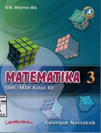 Image of MATEMATIKA 3 SMK/MAK KELAS XII KELOMPOK NONTEKNIK